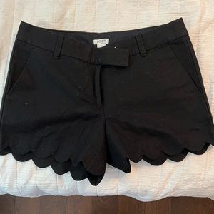 Scalloped shorts